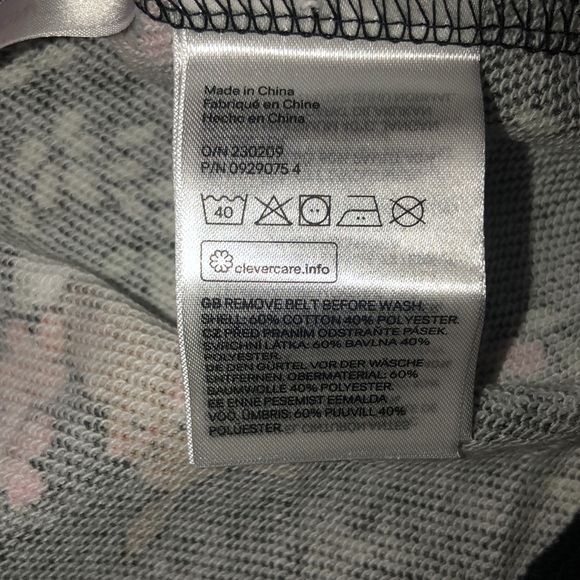 Brand new Unicorn Belted Sweatshirt Dress with Belt - Picture 5 of 5